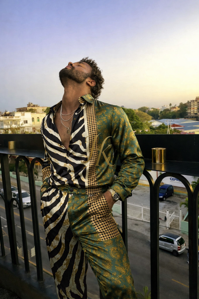 Premium Satin Silk Shirt & Wide-Leg Pants – Limited Edition