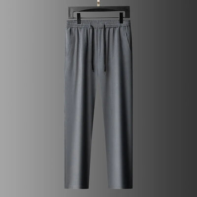 2025 Summer New Fashion Trend Breathable Cotton and Linen Suit Men's Leisure Loose Sports Large Size High Quality Two-Piece Set