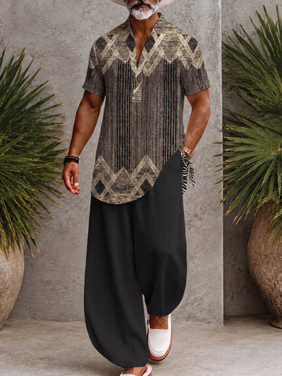 Stylish Comfort Printed Loose Fit Matching Set