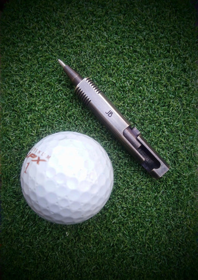 Brass retro mini bolt action pen - Writing tool. Golf scorecard pen. EDC, pocket carry. Camping kit gift.