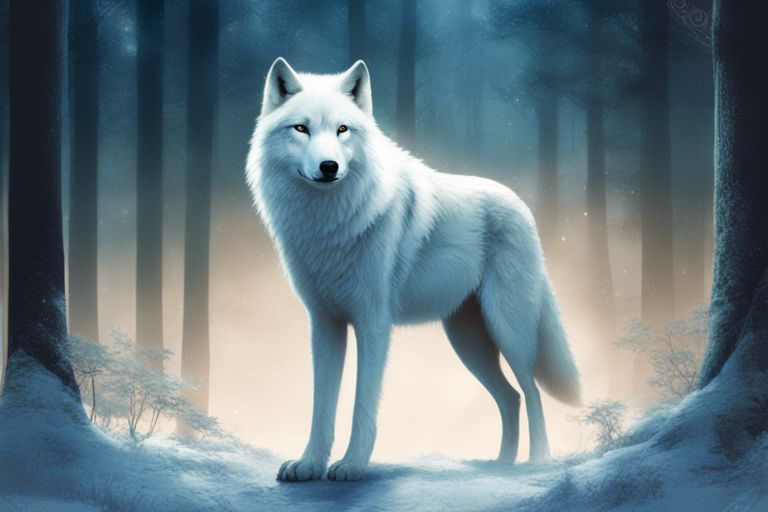 White Wolf in Dream Meaning & Symbolism