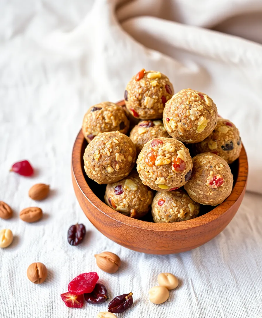 24 Teen Lunch Ideas for School That'll Make Your Friends Jealous! - 7. Fruit and Nut Energy Balls