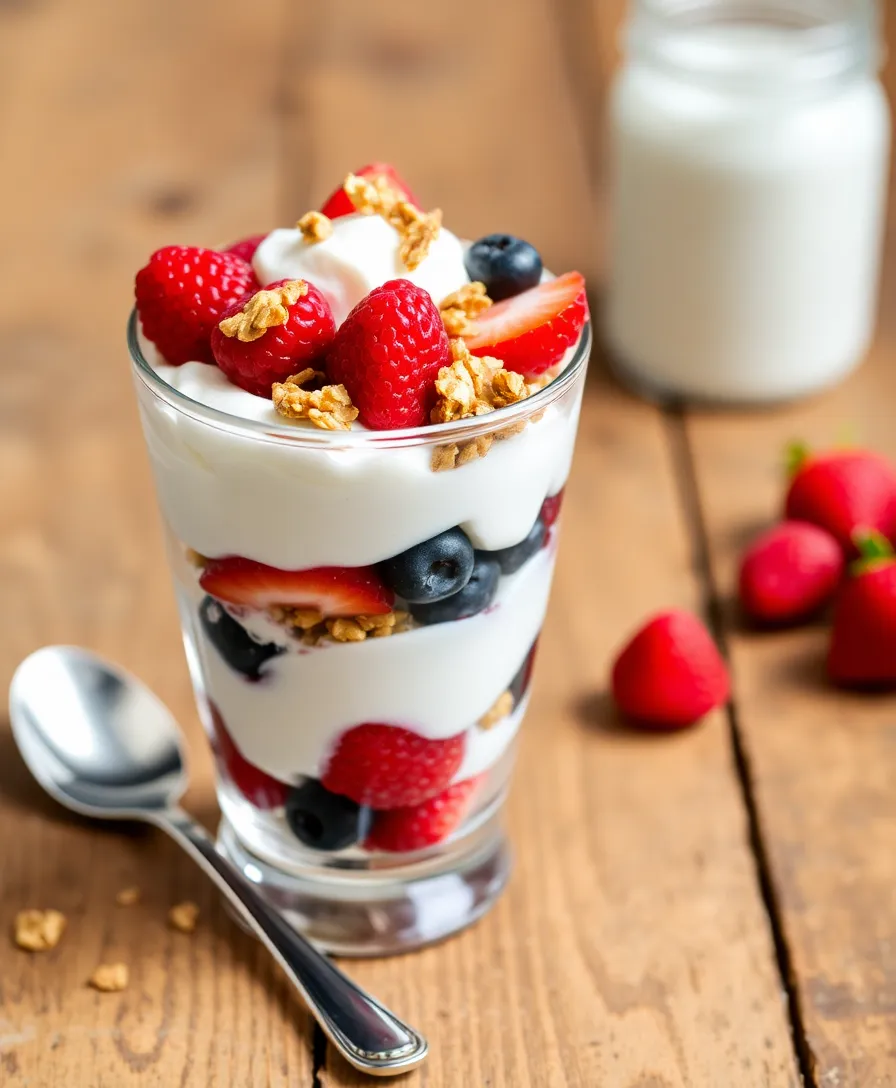 24 Teen Lunch Ideas for School That'll Make Your Friends Jealous! - 20. Berry Yogurt Parfaits