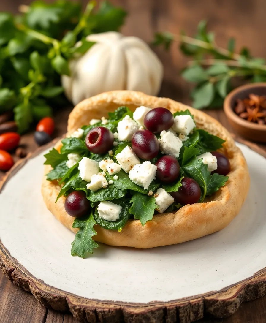 24 Teen Lunch Ideas for School That'll Make Your Friends Jealous! - 11. Spinach and Feta Stuffed Pita