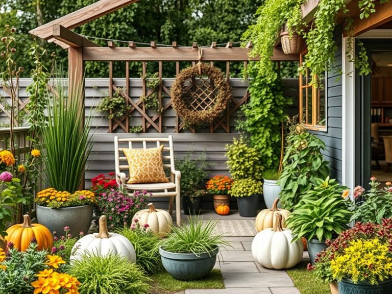 17 Fall Garden Decor Ideas