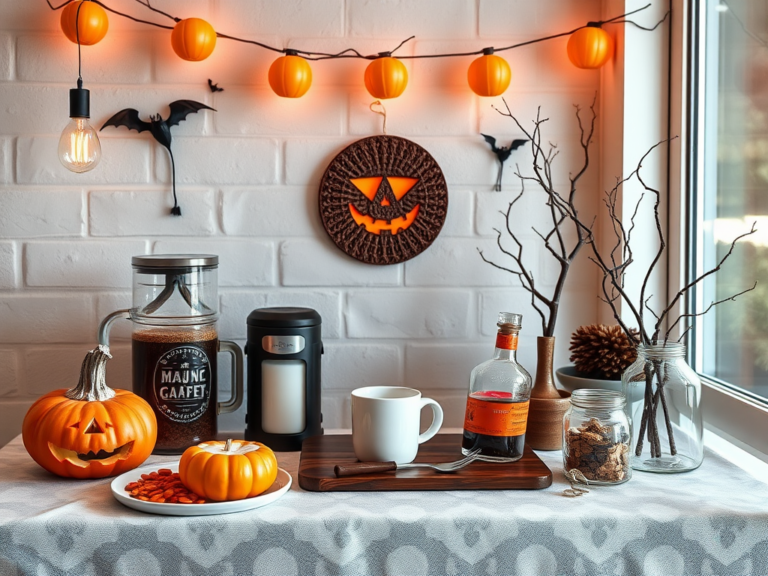 28 Halloween Coffee Bar Ideas