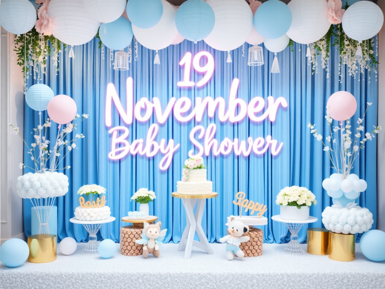 19 November Baby Shower Themes Ideas