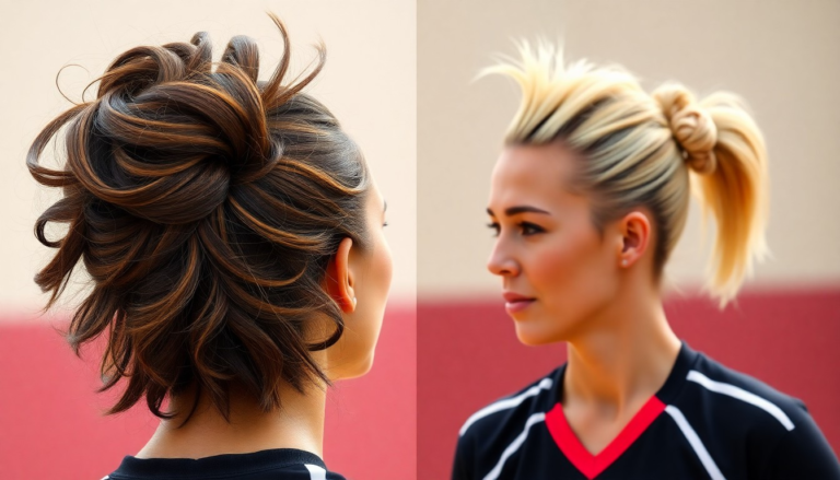 23 Sports Hairstyles Volleyball