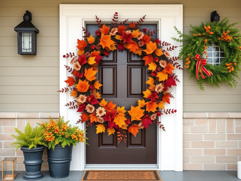 16 Fall Wreaths For Front Door Ideas