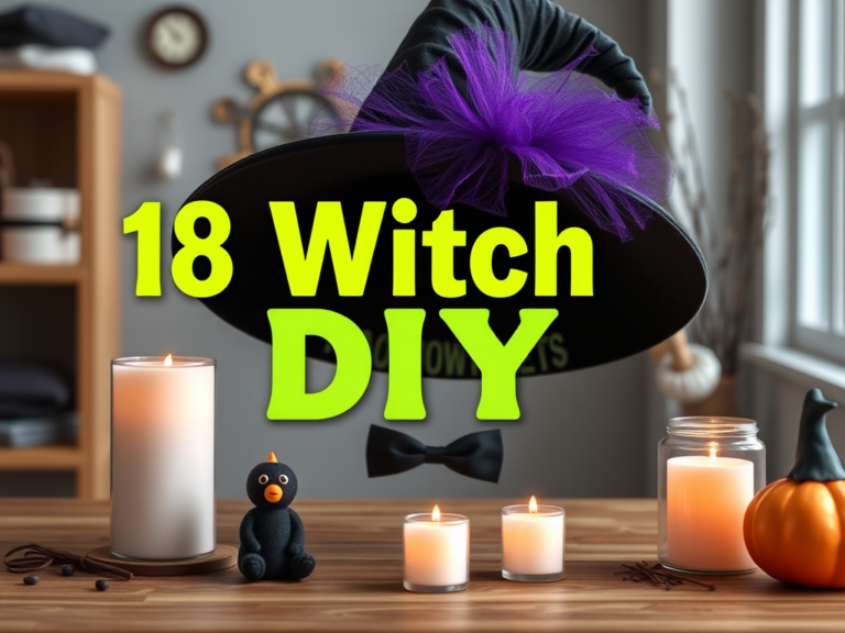 18 Witch DIY Ideas