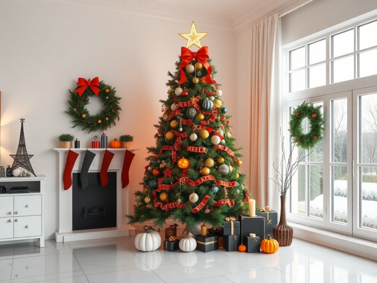 15 Halloween Christmas Tree Ideas