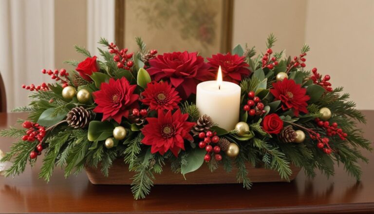 23 Christmas Flower Arrangements Ideas