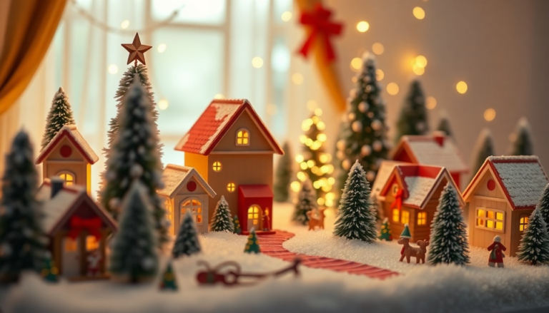 23 Christmas Village Display Ideas DIY