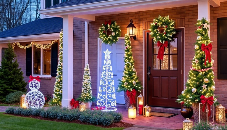 24 DIY Outdoor Christmas Decorations Ideas