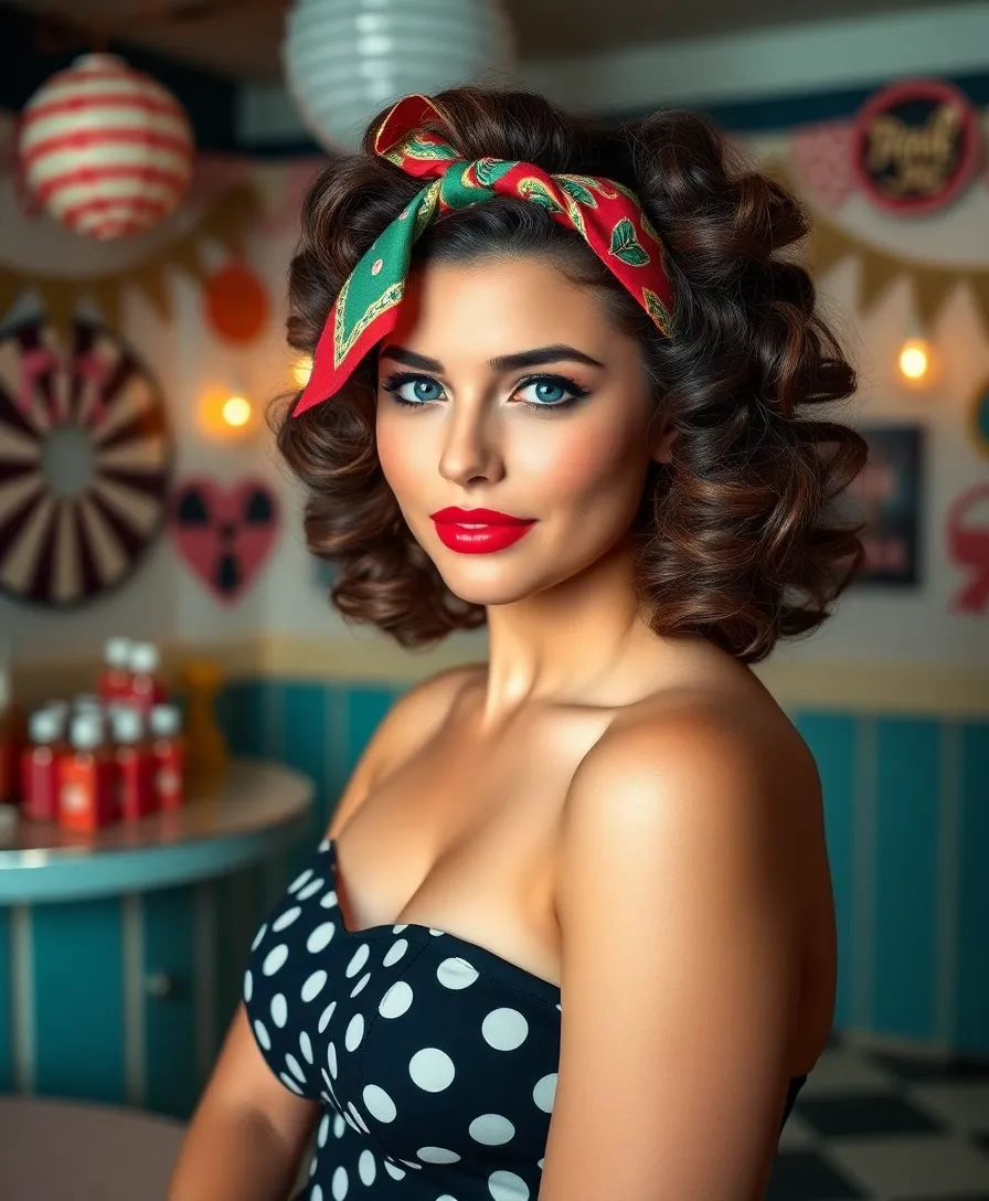 25 Stunning Birthday Hairstyles for Your Celebrations (You Won't Believe #12!) - 12. Vintage Pin-Up Curls