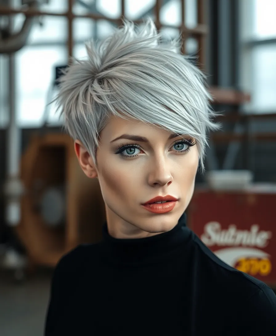 23 Hair Trends Every Woman Should Try This Year (You Won't Believe #12!) - 5. Futuristic Pixie