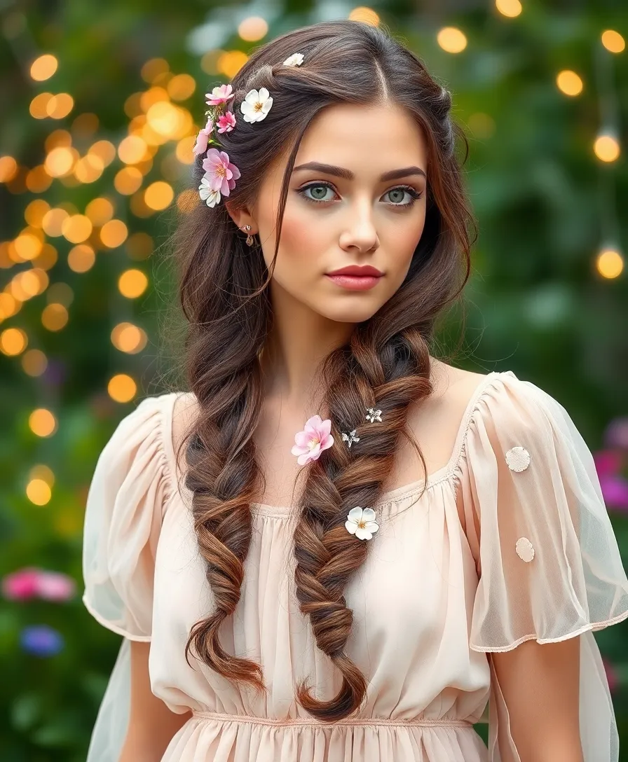 25 Stunning Birthday Hairstyles for Your Celebrations (You Won't Believe #12!) - 13. Whimsical Fairy-Tale Braid