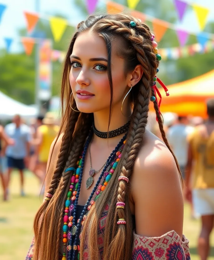 15 Bold Edgy Soft Mullet Hairstyles to Upgrade Your Look (You’ll Love #7!) - 10. The Braided Soft Mullet