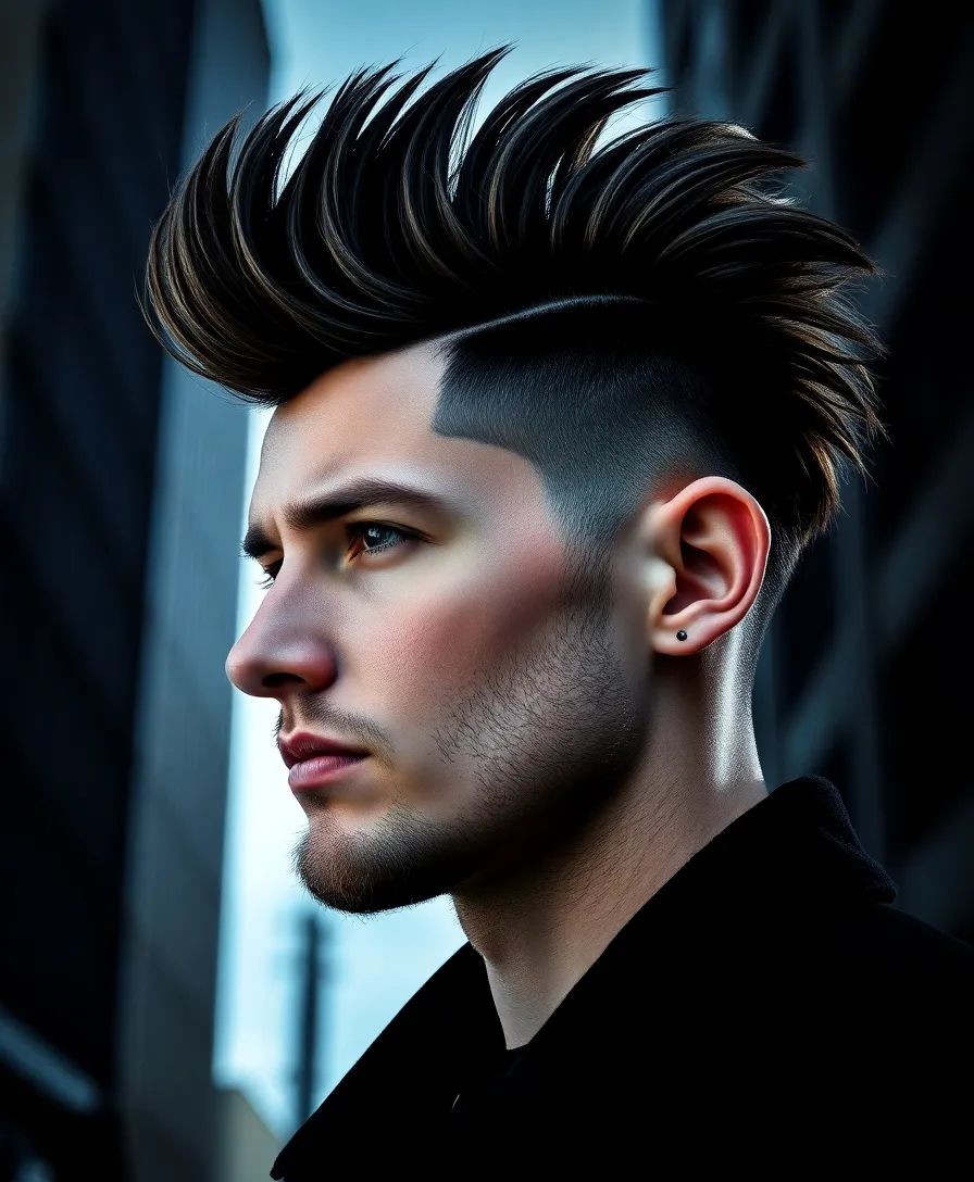 20 Stylish Men’s Wolf Style Cut Ideas That Will Turn Heads Everywhere! - 20. The Ultimate Wolf Cut