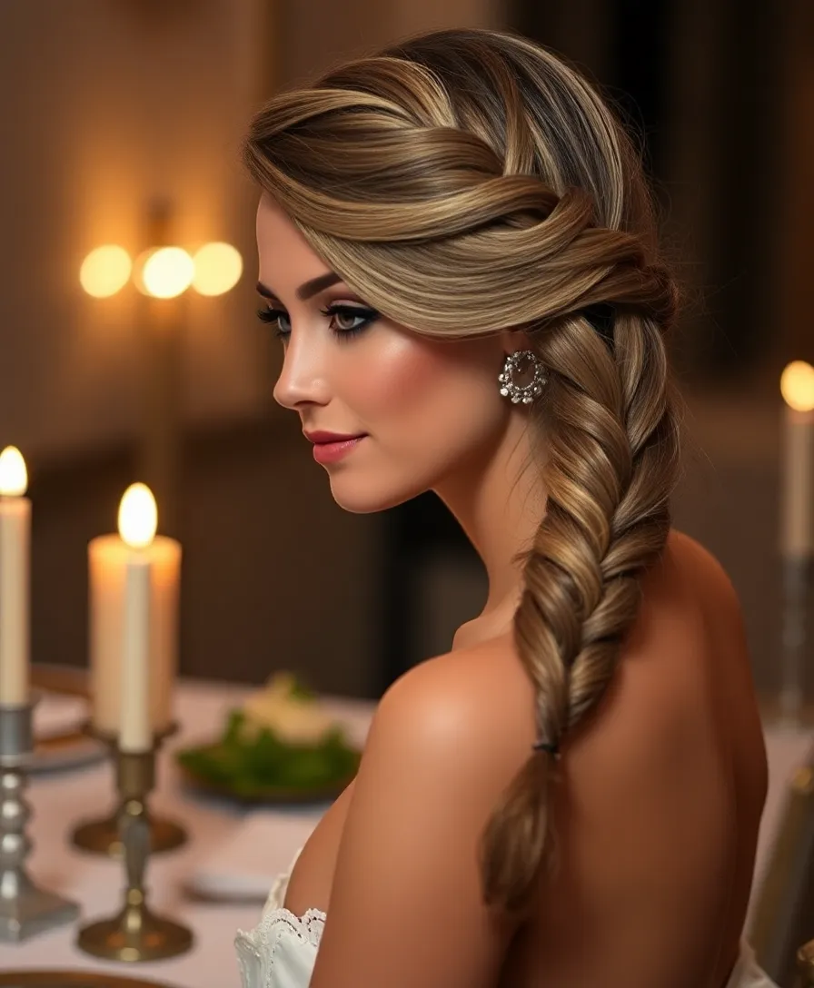 19 Gorgeous Dutch Braid Hairstyles That Will Turn Heads Everywhere! - 17. Dutch Braid Side Swept