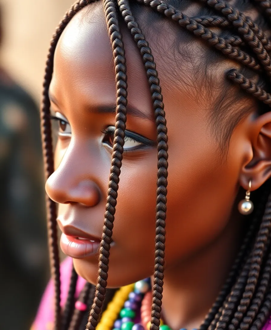 15 Mesmerising Fulani Braids You'll Want to Try ASAP! - 1. Classic Fulani Braids