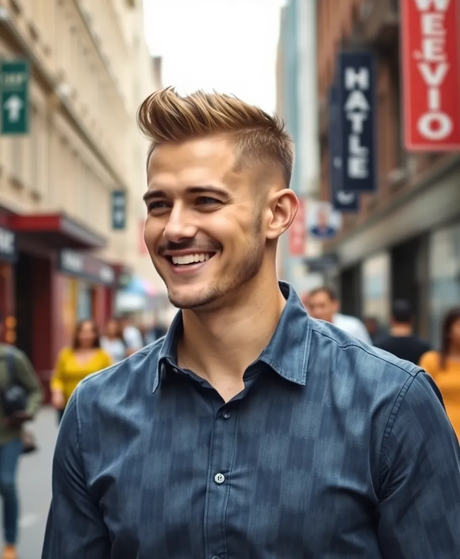 20 Stylish Men’s Wolf Style Cut Ideas That Will Turn Heads Everywhere! - 9. Short Wolf Cut