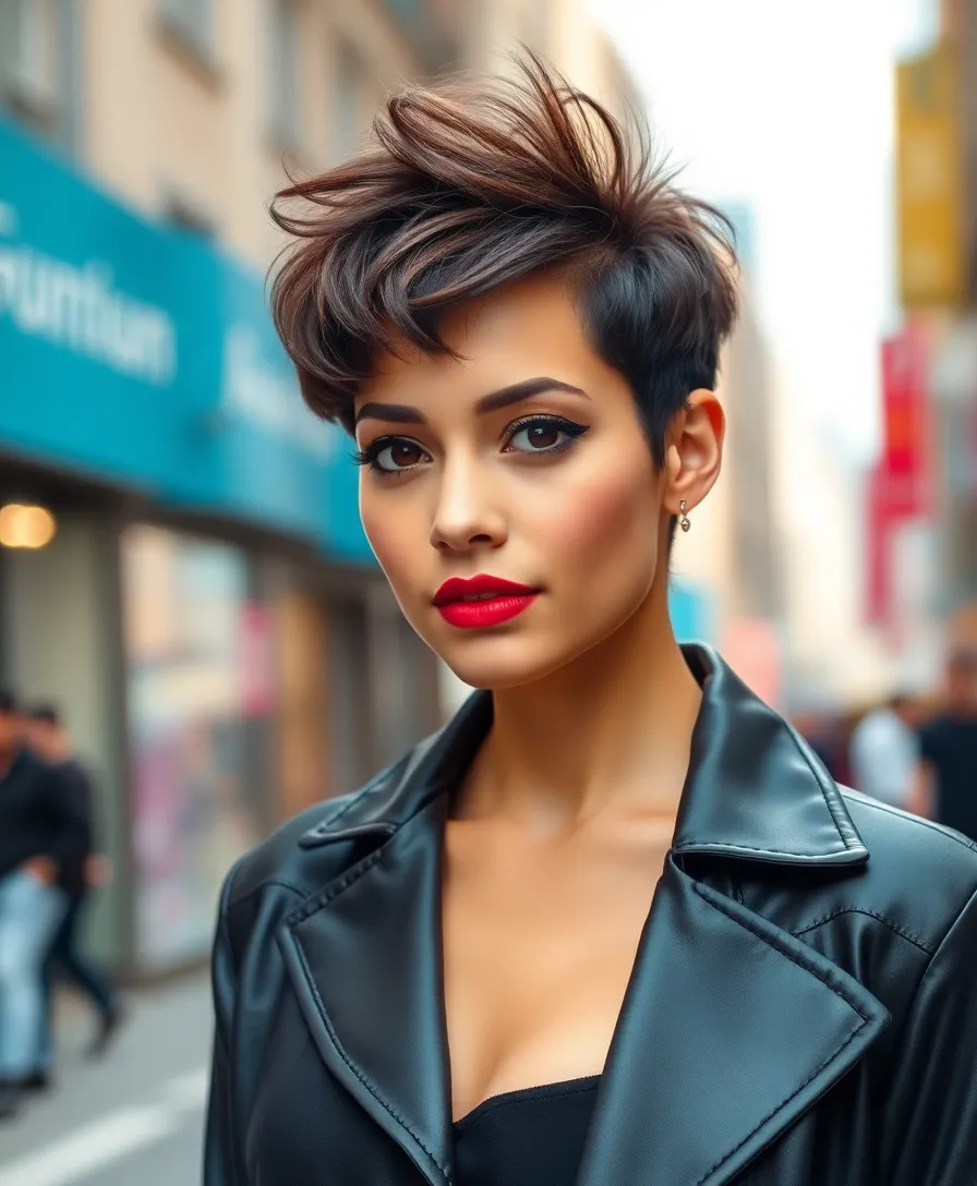 15 Stunning Hairstyles That Flatter Oval Faces (You'll Want to Try #7!) - 10. Pixie Cut