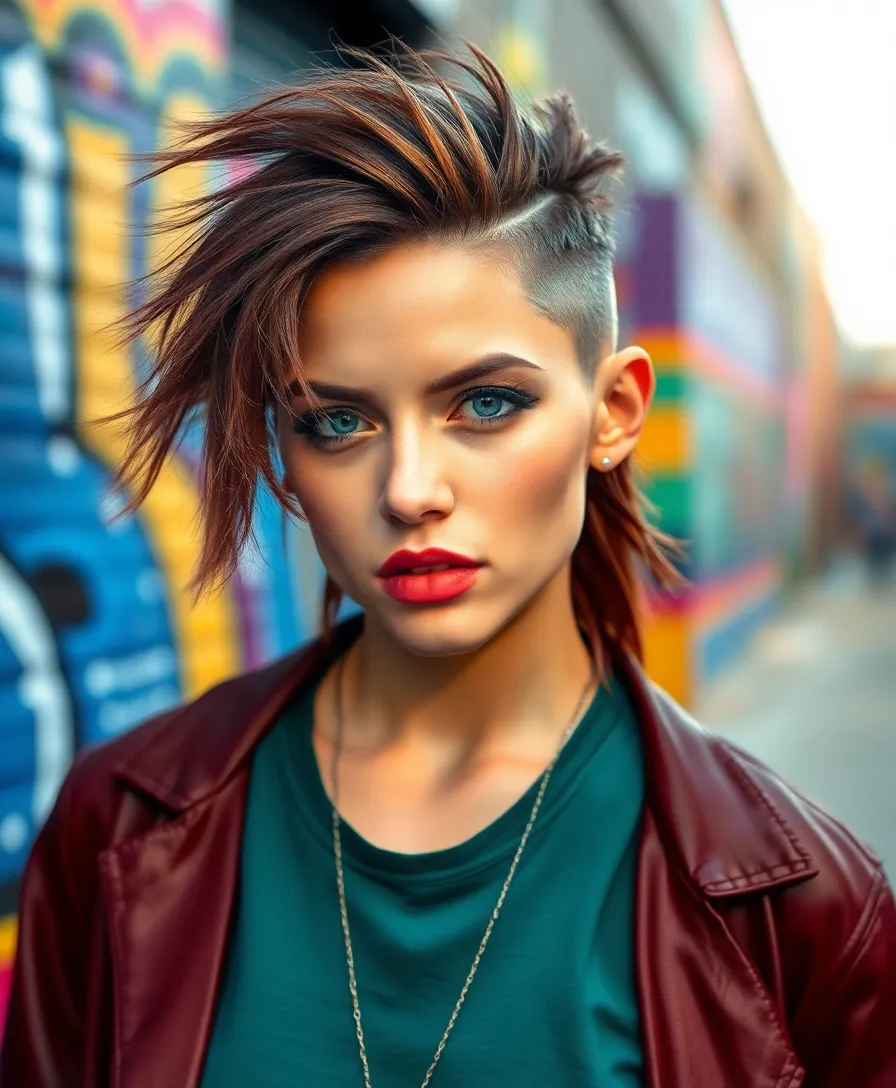 15 Bold Edgy Soft Mullet Hairstyles to Upgrade Your Look (You’ll Love #7!) - 12. The Undercut Soft Mullet