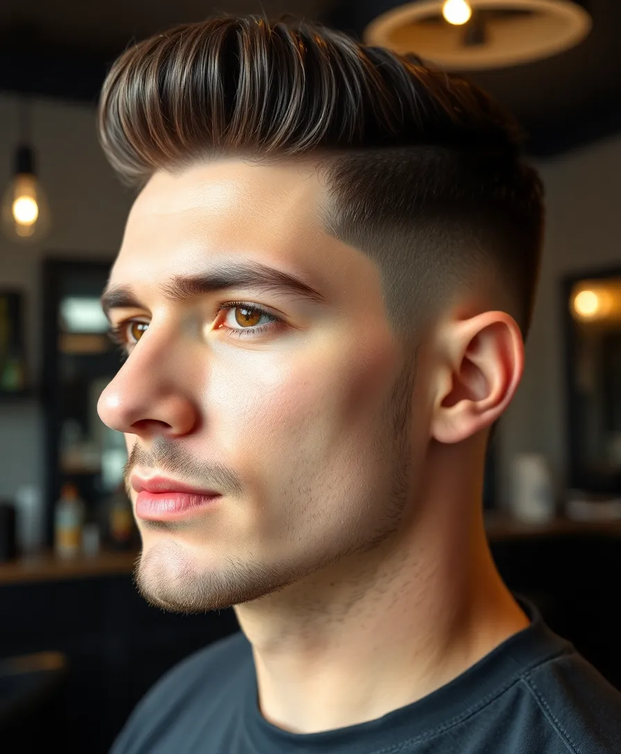 15 Stylish Korean Hairstyles for Men That Will Turn Heads! - 1. The Classic Two-Block Cut