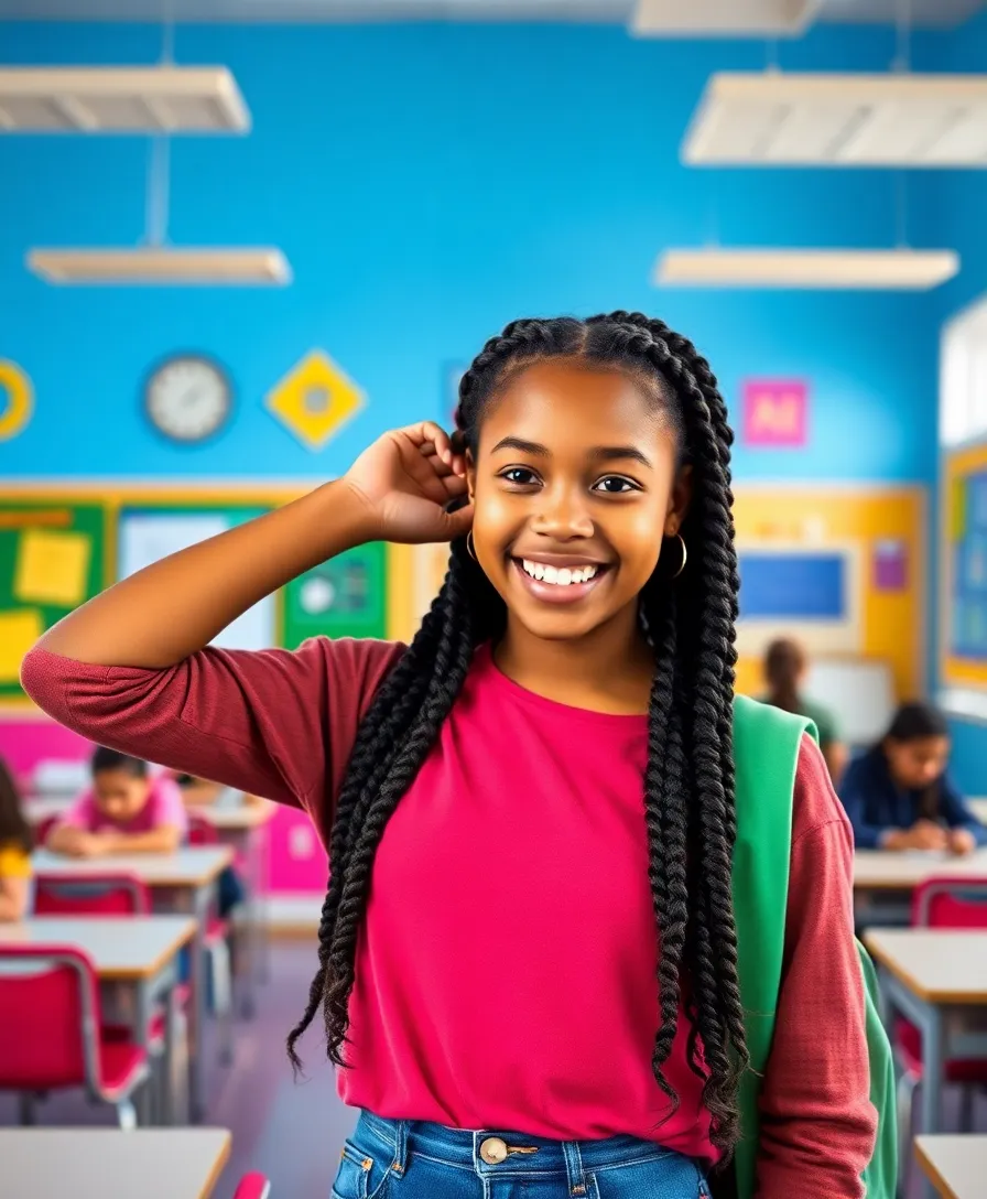 15 Quick and Cute Hairstyles for School That'll Make You the Trendsetter! - 11. Bubble Braids