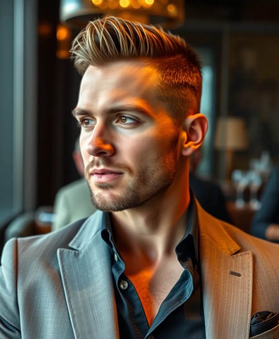 20 Stylish Men’s Wolf Style Cut Ideas That Will Turn Heads Everywhere! - 19. The Subtle Wolf Cut