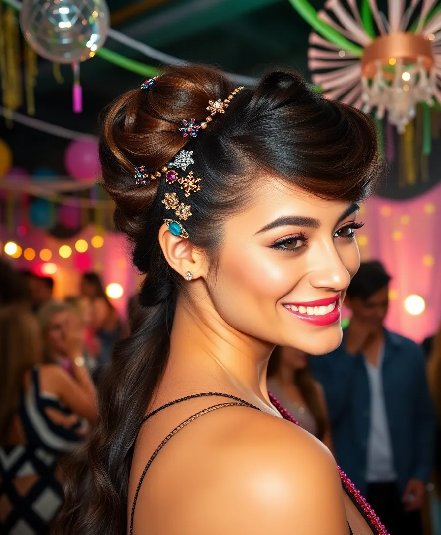 25 Stunning Birthday Hairstyles for Your Celebrations (You Won't Believe #12!) - 21. Stylish Hair Accessories