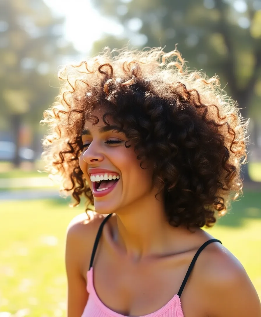 30 Layered Haircuts That Will Transform Your Look (You Won't Believe #15!) - 14. Curly Layered Hair