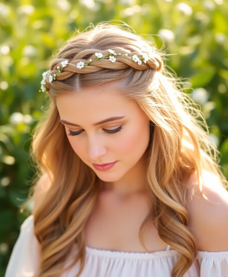 25 Stunning Birthday Hairstyles for Your Celebrations (You Won't Believe #12!) - 2. Chic Braided Crown