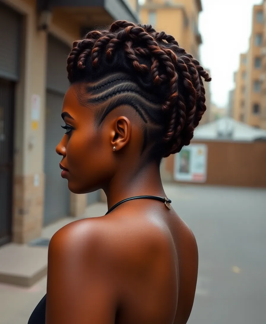 15 Mesmerising Fulani Braids You'll Want to Try ASAP! - 6. Fulani Braids with Undercut