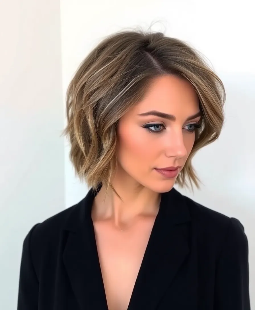 23 Hair Trends Every Woman Should Try This Year (You Won't Believe #12!) - 7. Textured Lob