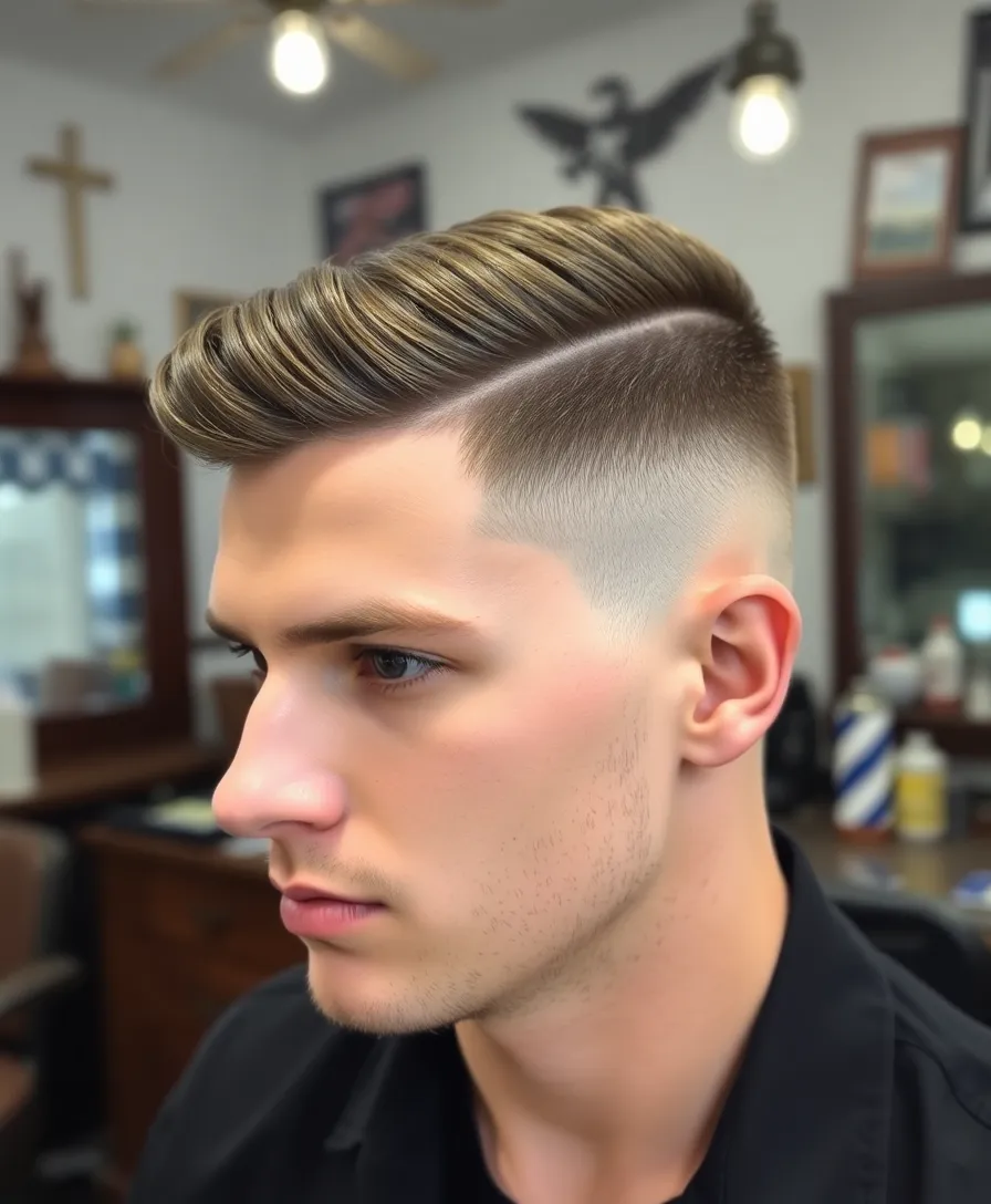 15 Best Faded Undercut Hairstyles for Men That'll Turn Heads! - 1. Classic Faded Undercut