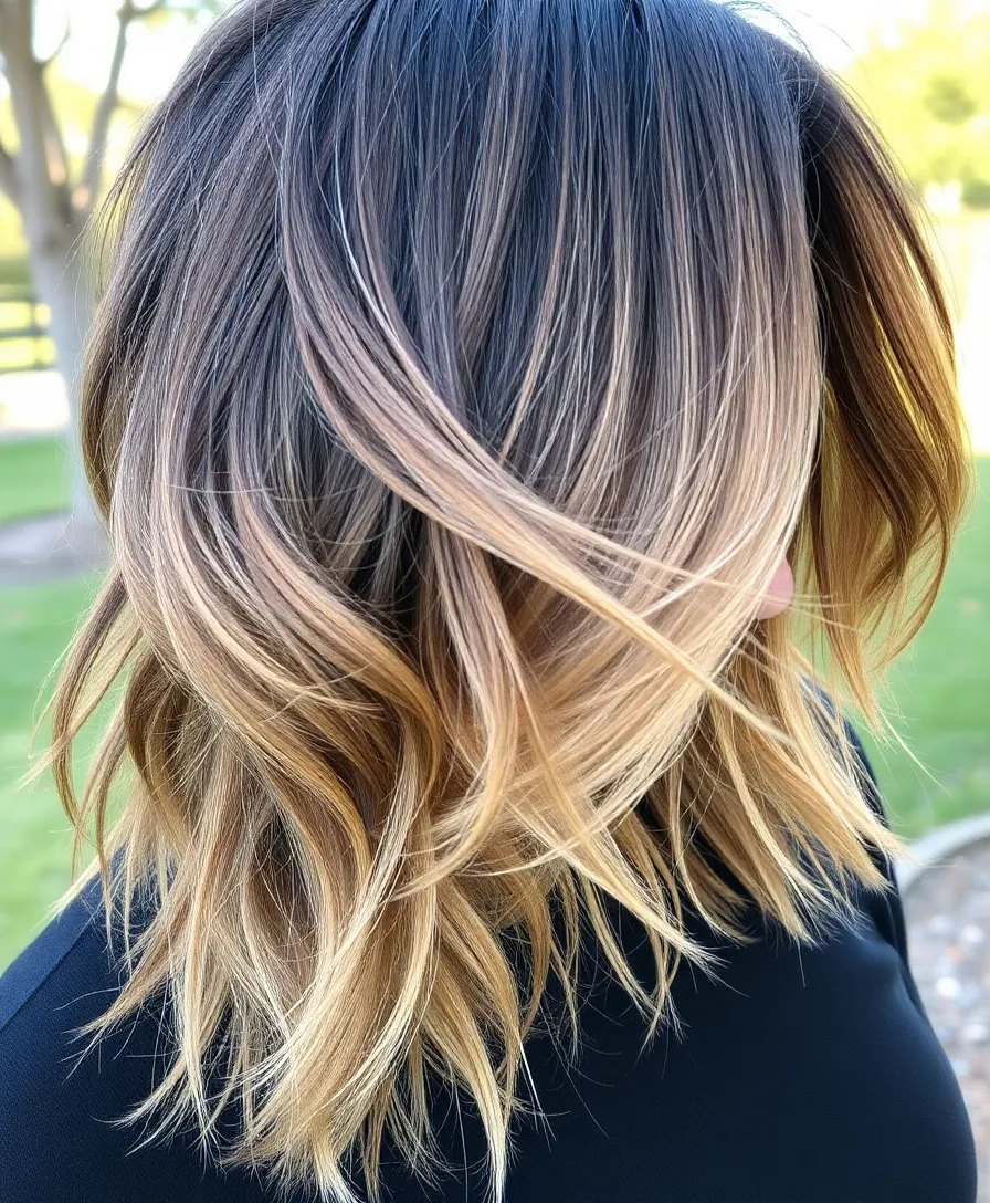 15 Wolf Cuts Without Bangs That Are Taking the Fashion World by Storm (You Won't Believe #7!) - 1. Textured Layers with a Subtle Ombre