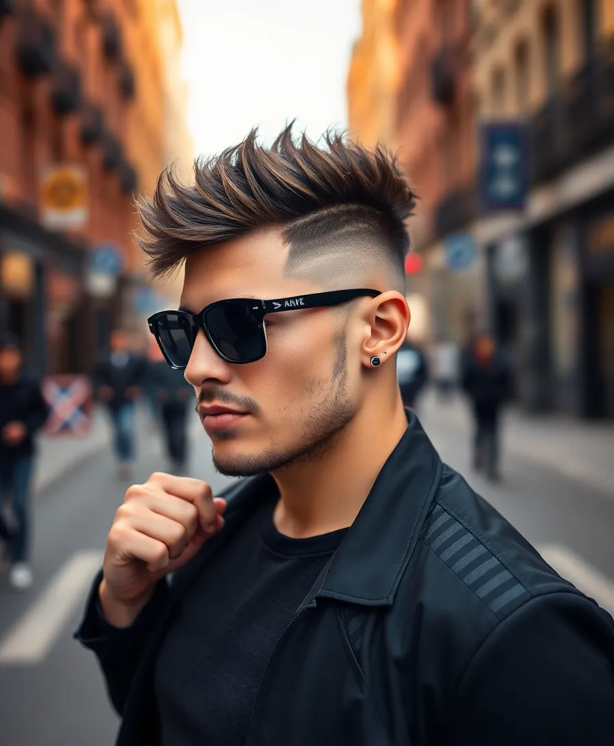 20 Stylish Men’s Wolf Style Cut Ideas That Will Turn Heads Everywhere! - 6. Wolf Cut with Undercut