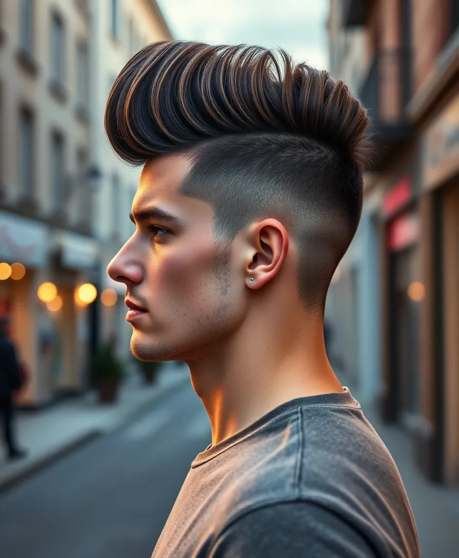 15 Stylish Korean Hairstyles for Men That Will Turn Heads! - 2. The Modern Pompadour