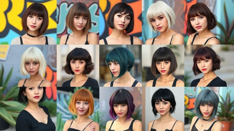 15 Easy Short Shag Hairstyles with Bangs That’ll Transform Your Look Instantly!