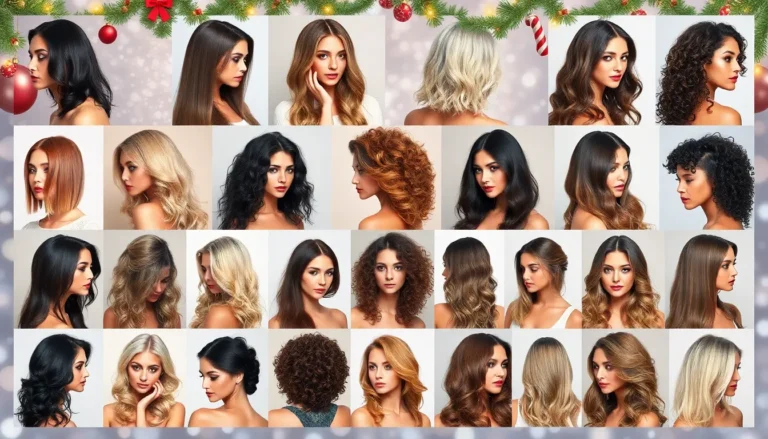 25 Christmas Hairstyles That Will Make You the Star of Every Holiday Party!