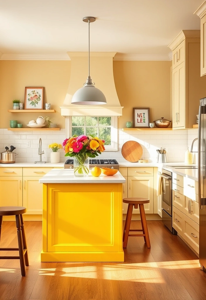 21 Unique Kitchen Island Ideas That Are Pure Genius in Style and Functionality (You Won't Believe #8!) - 5. Colorful and Bold