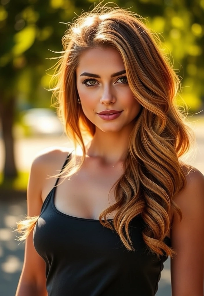 23 Summer Hair Color Ideas for Brunettes That Will Have Everyone Staring at You! - 21. Light Amber Brown