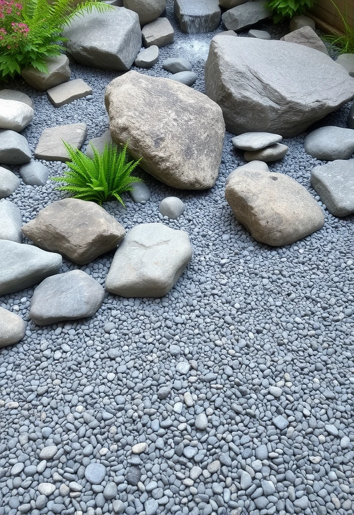 26 River Rock Landscaping Ideas That Will Transform Your Outdoor Space! - 5. Design a Zen Garden