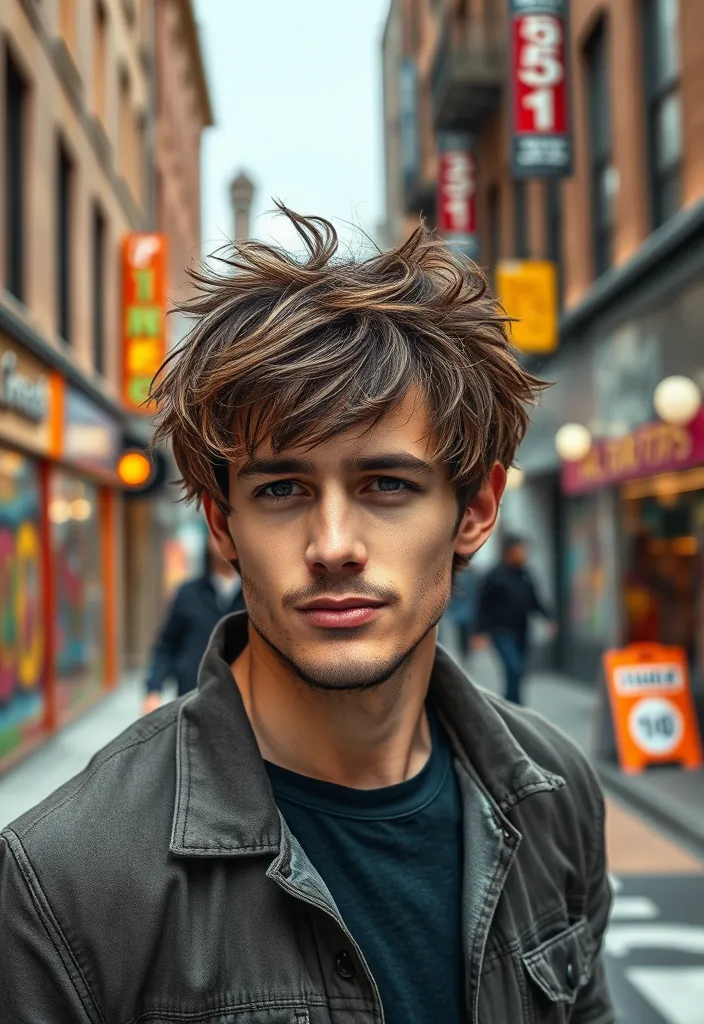 21 Stunning Haircuts for Long Haired Men That Will Turn Heads! - 7. The Textured Shag