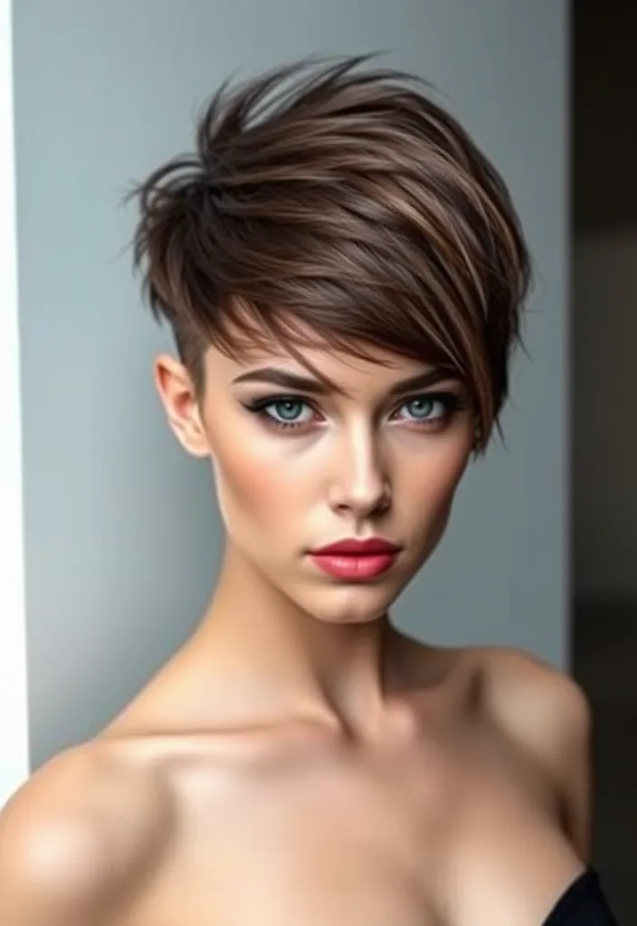 21 Octopus Cut Styles That Will Change Your Hair Game Forever! - 13. The Edgy Octopus Cut