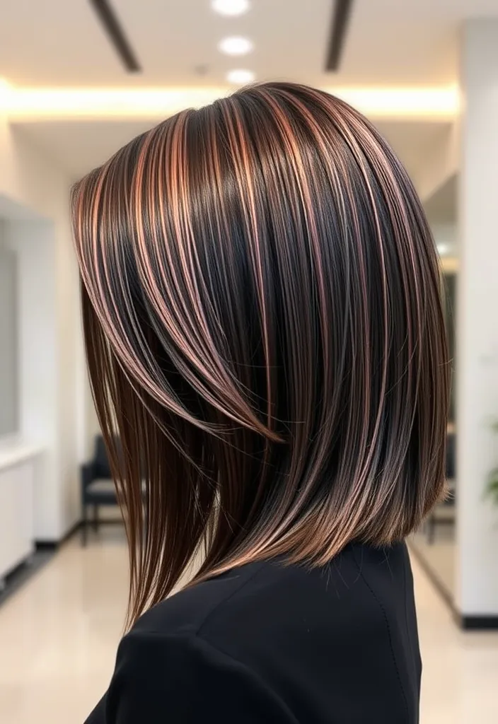 21 Balayage Wolf Cut Styles That Will Leave You Speechless! - 5. Metallic Balayage