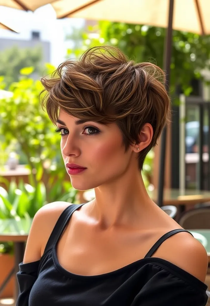 25 Trendy Pixie Wolf Cut Styles You Won't Believe Exist (Number 10 Is a Game Changer!) - 3. Textured Pixie Wolf Cut