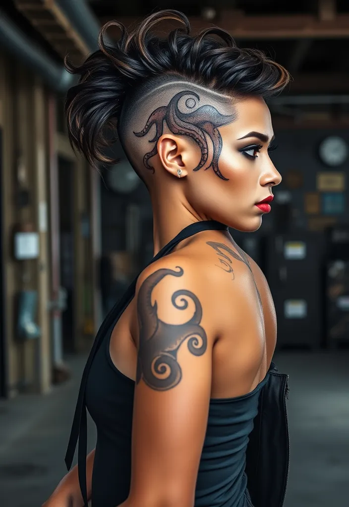 21 Octopus Cut Styles That Will Change Your Hair Game Forever! - 11. The Undercut Octopus Cut